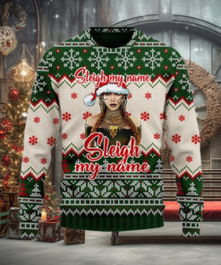 Beyoncé Sleigh My Name Ugly Christmas Sweater