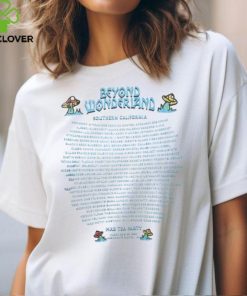 Beyond Wonderland Merch Wonderland Token Lineup Shirts