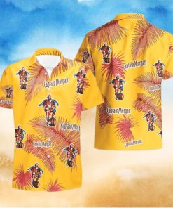 Captain Morgan Palm Leaves Tropical Hawaiian Shirt And Shorts Unique Summer Gift