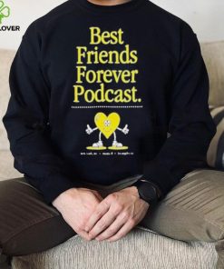 Bffs heart best friends forever podcast hoodie, sweater, longsleeve, shirt v-neck, t-shirt