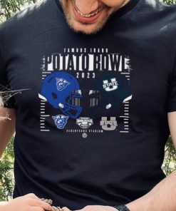 Utah State Aggies Vs Georgia State Panthers 2023 Famous Idaho Potato Bowl Head To Head Shirt