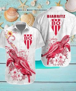 Biarritz Olympique Hawaiian Shirt And Short New Design For Fans