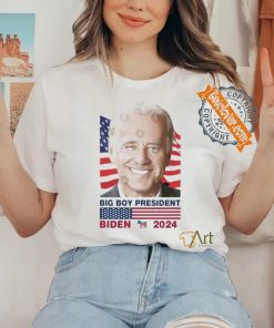 Biden 2024 Big Boy President T Shirt