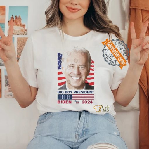 Biden 2024 Big Boy President T Shirt