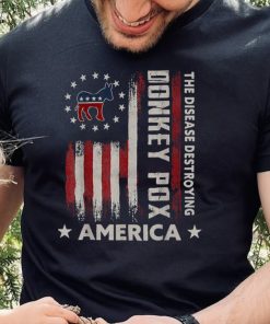 Biden Donkey Pox The Disease Destroying America Old T Shirt