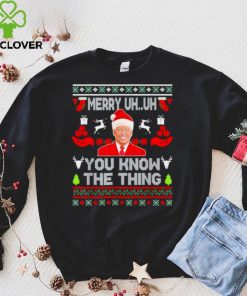 Biden Merry Uh Uh You Know The Thing Christmas Pajamas T Shirt