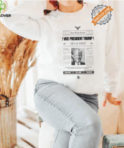 Biden Trump Vice President 2024 Newspaper Shirt 2 Biden Trump Vice President 2024 Newspaper Shirt