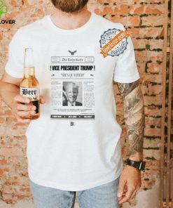 Biden Trump Vice President 2024 Newspaper Shirt 3 Biden Trump Vice President 2024 Newspaper Shirt