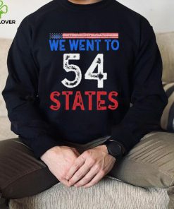 Biden We Went To 54 States 2022 Shirt