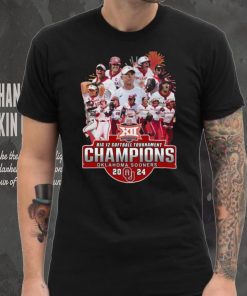 Big 12 Softball Tournament Champions Oklahoma Sooners 2024 NCCA T Shirt