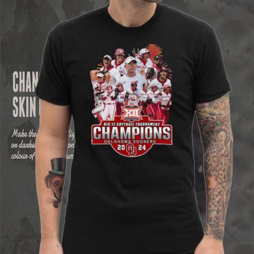 Big 12 Softball Tournament Champions Oklahoma Sooners 2024 NCCA T Shirt