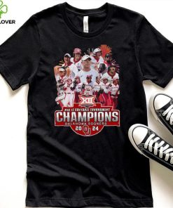 Big 12 Softball Tournament Champions Oklahoma Sooners 2024 NCCA T Shirt