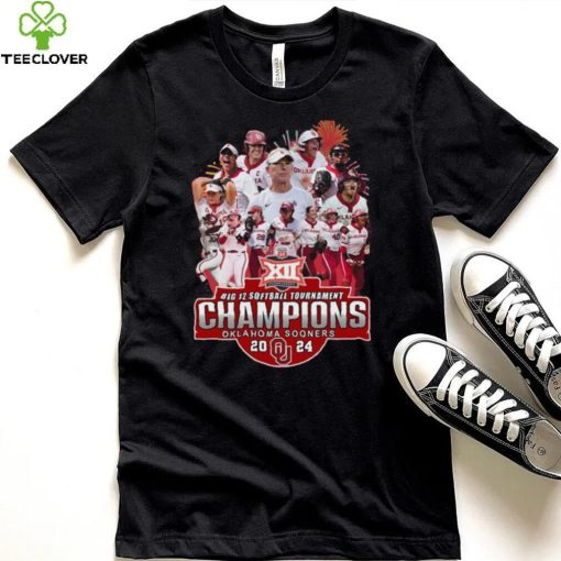 Big 12 Softball Tournament Champions Oklahoma Sooners 2024 NCCA T Shirt