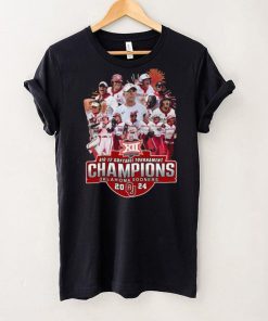 Big 12 Softball Tournament Champions Oklahoma Sooners 2024 NCCA T Shirt