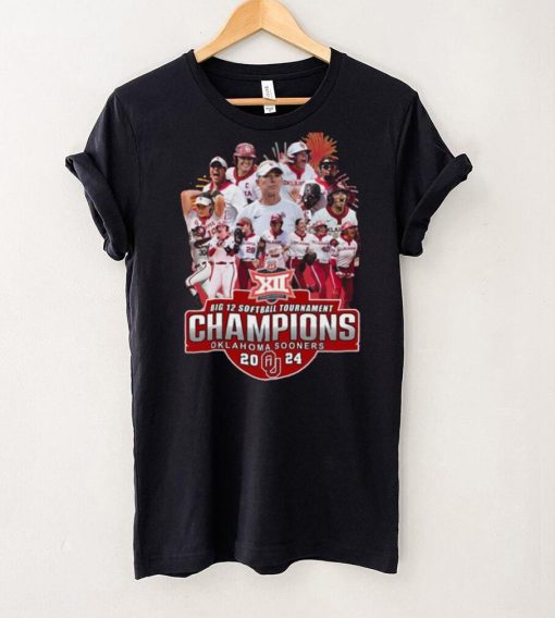 Big 12 Softball Tournament Champions Oklahoma Sooners 2024 NCCA T Shirt