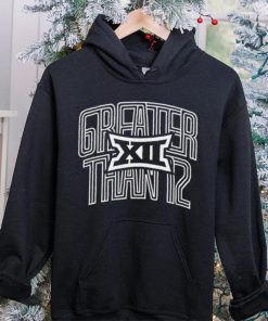 Big 12 greater than 12 logo shirt