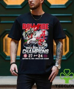Big AI Roll Tide 2023 Iron Bowl Champions Alabama Crimson Tide 27 24 Auburn T Shirt