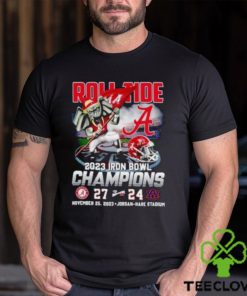 Big AI Roll Tide 2023 Iron Bowl Champions Alabama Crimson Tide 27 24 Auburn T Shirt