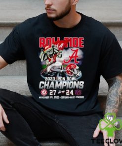 Big AI Roll Tide 2023 Iron Bowl Champions Alabama Crimson Tide 27 24 Auburn T Shirt
