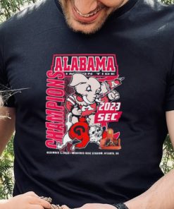 Big Al Mascot Alabama Crimson Tide 2023 SEC Champions Shirt