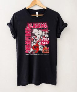 Big Al Mascot Alabama Crimson Tide 2023 SEC Champions Shirt