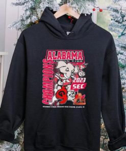 Big Al Mascot Alabama Crimson Tide 2023 SEC Champions Shirt