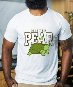 Big Cat Mister Pear Varsity Tee shirt