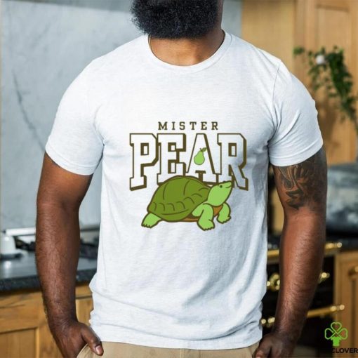 Big Cat Mister Pear Varsity Tee shirt