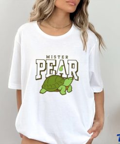 Big Cat Mister Pear Varsity Tee shirt