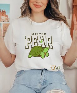 Big Cat Mister Pear Varsity Tee shirt