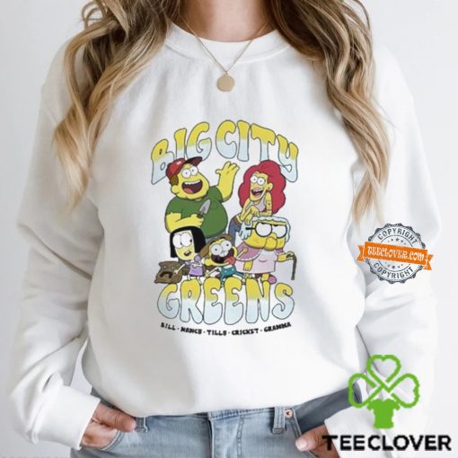 Big City Greens Bill Nancy Tilly Cricket Gramma Shirt