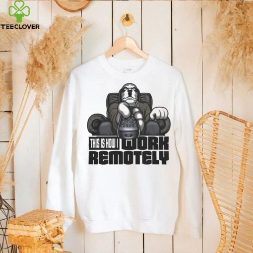 Big Dogs Shop Work Remotely T Shirt