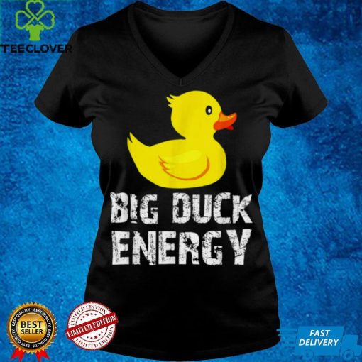 Big Duck Energy Yellow Rubber Duck Design Shirt