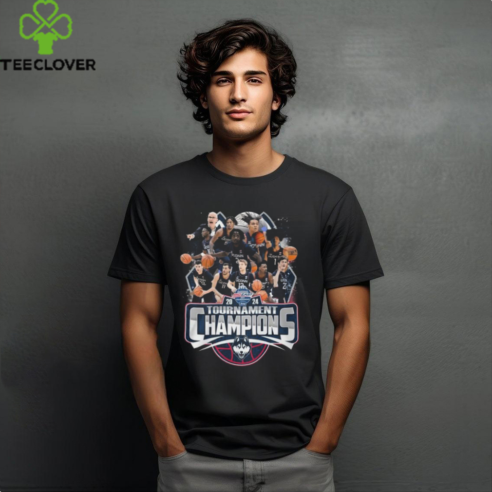 Big East 2024 Tournament Champions Uconn Huskies T Shirt Big East 2024 Tournament Champions Uconn Huskies T Shirt