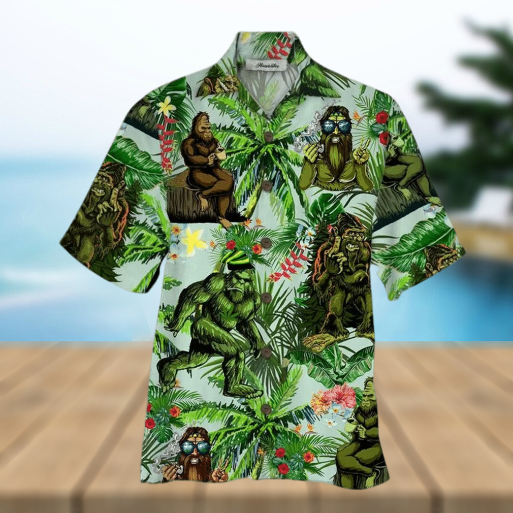 Big Foot Hawaiian Shirt Big Foot Hawaiian Shirt