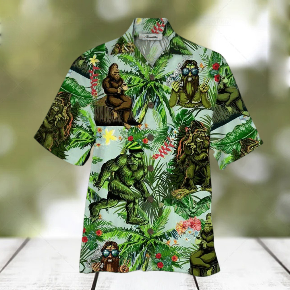 Big Foot Hawaiian Shirt Big Foot Hawaiian Shirt