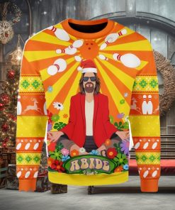 Big Lebowski Hippie Ugly Christmas Sweater Xmas Gift Men And Women Christmas Sweater