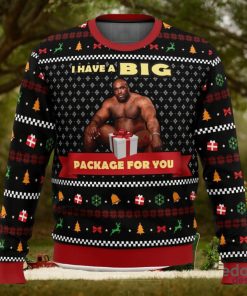 Big Package Barry Wood Meme 3D Ugly Christmas Sweater Unisex Christmas Sweater For Men And Women