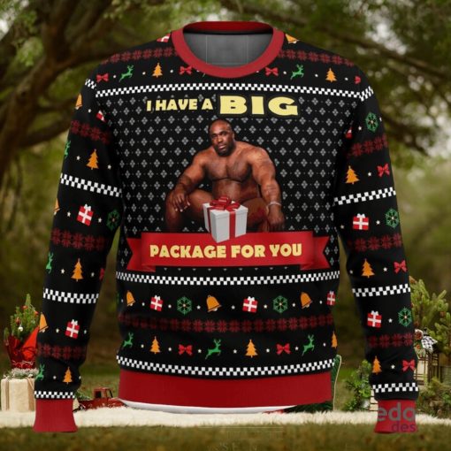 Big Package Barry Wood Meme 3D Ugly Christmas Sweater Unisex Christmas Sweater For Men And Women