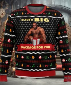 Big Package Barry Wood Meme 3D Ugly Christmas Sweater Unisex Christmas Sweater For Men And Women