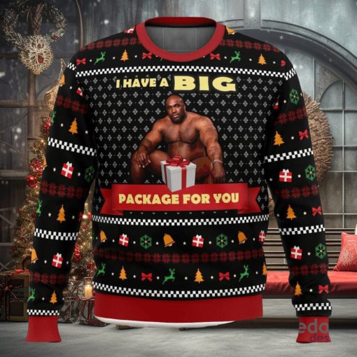 Big Package Barry Wood Meme 3D Ugly Christmas Sweater Unisex Christmas Sweater For Men And Women