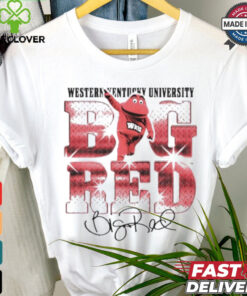 Big Red Western Kentucky University signature 2024 t shirt