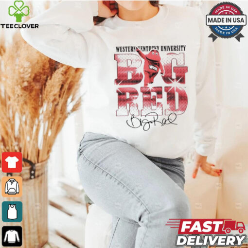 Big Red Western Kentucky University signature 2024 t hoodie, sweater, longsleeve, shirt v-neck, t-shirt