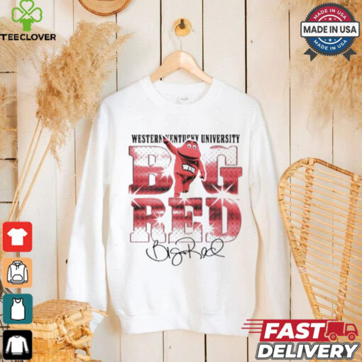 Big Red Western Kentucky University signature 2024 t hoodie, sweater, longsleeve, shirt v-neck, t-shirt