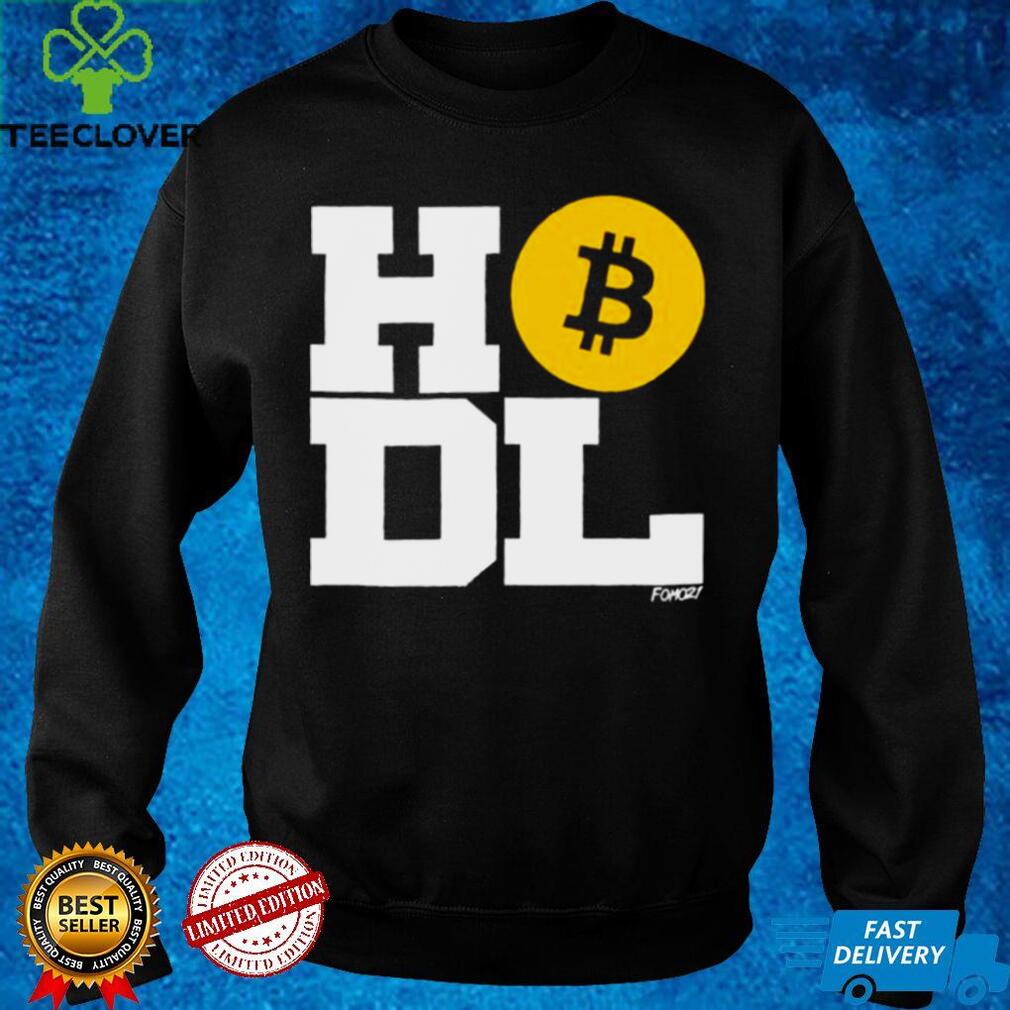 Big Time HODL Bitcoin Shirt