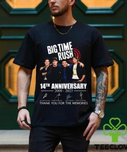 Big Time Rush 2023 14th Anniversary 2009 2023 Signature Shirt