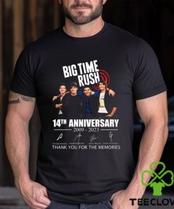 Big Time Rush 2023 14th Anniversary 2009 2023 Signature Shirt