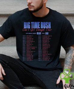 Big Time Rush Can’t Get Enough Tour 2023 T Shirt Gift For Music Fans Unisex Classic Shirt