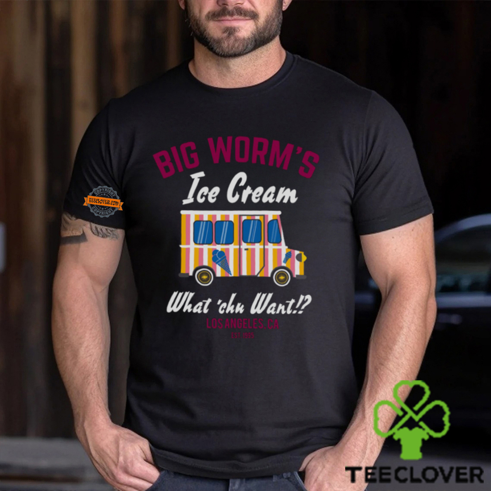 Big Worm's Ice Cream Shirt Big Worm's Ice Cream Shirt