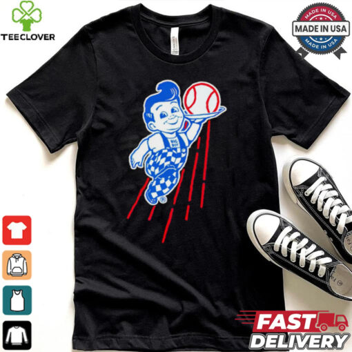 Big boy baseball Los Angeles Dodgers logo shirt